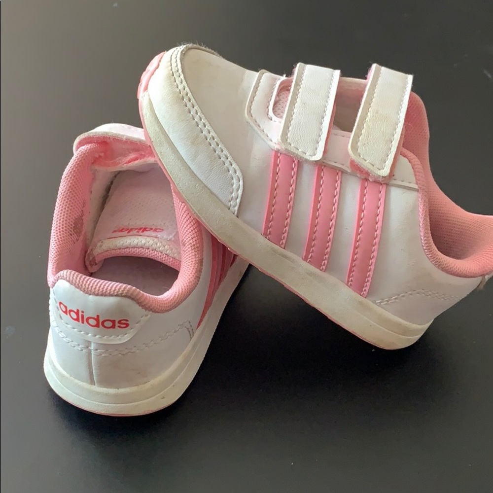 Toddler size 6 Adidas shoes worn 1 time